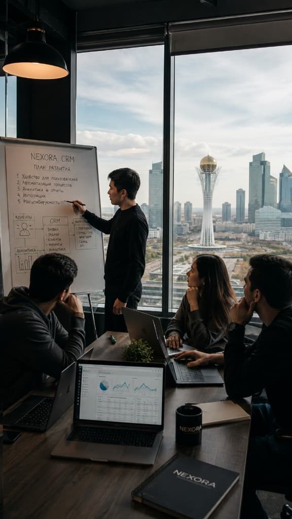Команда Nexora: план развития CRM